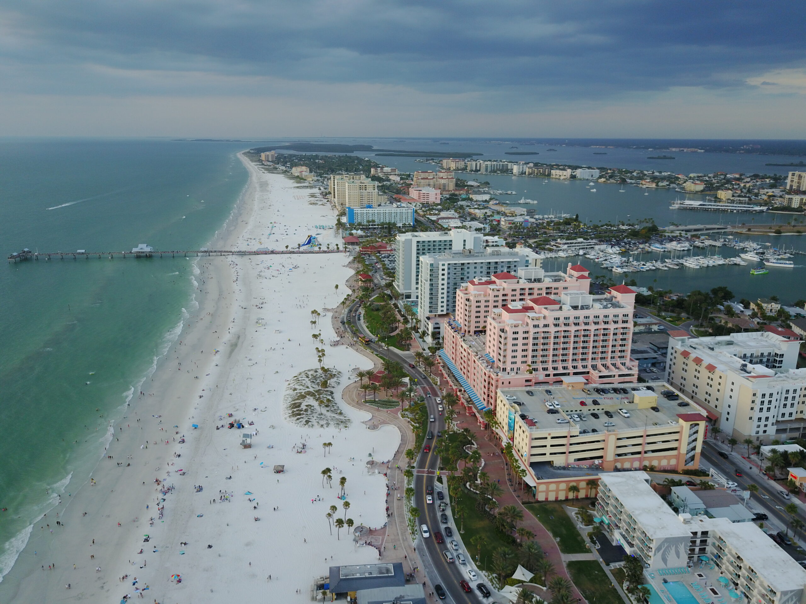 Sunset over the Gulf, Clearwater Beach